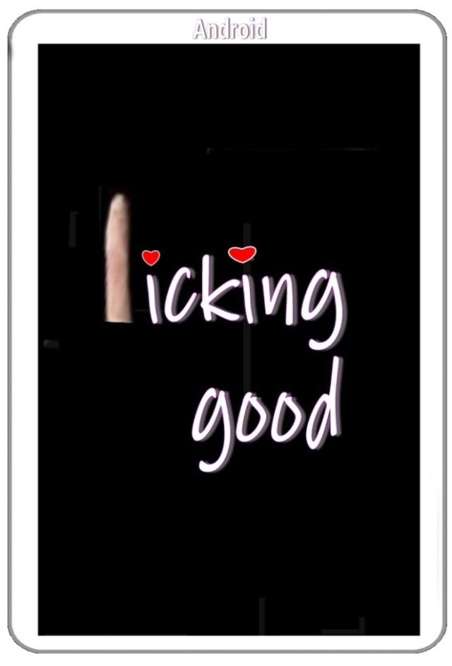 Artist: Lin Hsin Hsin, Title: Touchscreen: Finger Licking Good, Date/Time: 2016-08-28 Medium: digital art, Copyright © 2016-2025. Lin Hsin Hsin. All Rights Reserved. Mobile~tainment®  Frog ® Lin Hsin Hsin Art Museum http://hham.com.sg First virtual museum in the world, 1994