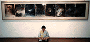 poetry of time by Lin Hsin Hsin,the longest oil painting in Singapore,digital media pioneer,digital art,digital art guru,established first virtual museum in the world,1994,time